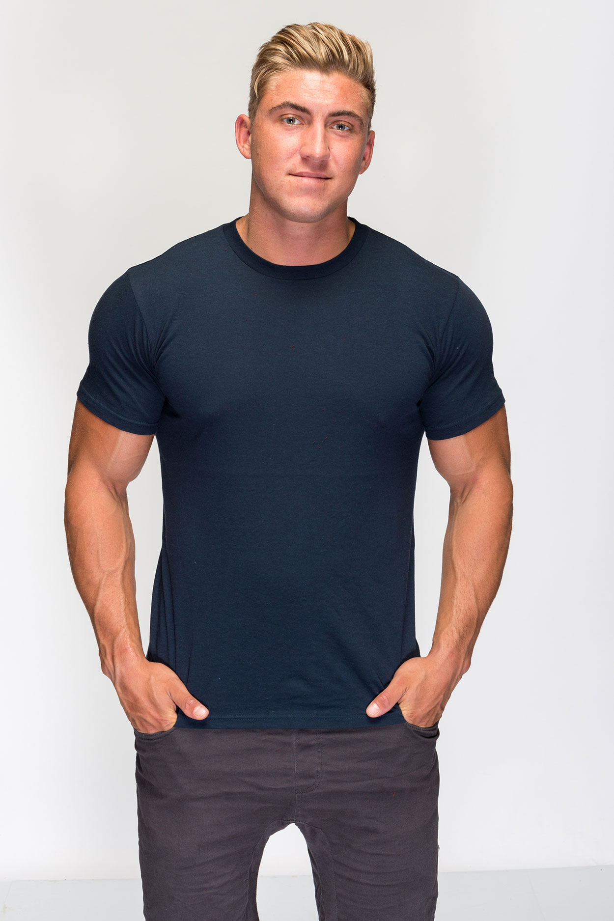 T-shirt De Pêche Huk Homme - Manches Longues - Bleu Clair/foncé - XL - Léger - Neuf